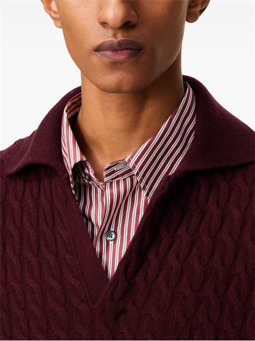 Polo in lana AMI PARIS | UPL403KN0104692